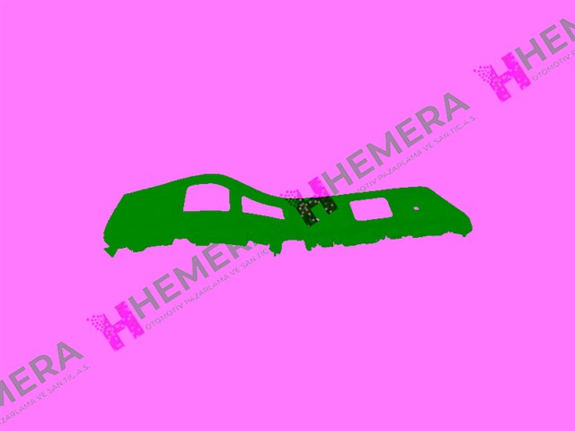 BRAKET TAMPON ARKA SOL VW POLO 2010 - 2014
