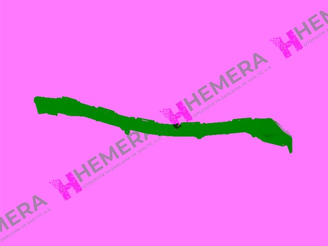 BRAKET TAMPON ARKA SOL TOYOTA COROLLA 2013 - 2016