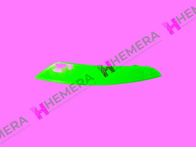 REFLEKTOR TAMPON ARKA SAG VW GOLF VI 2010 - 2012