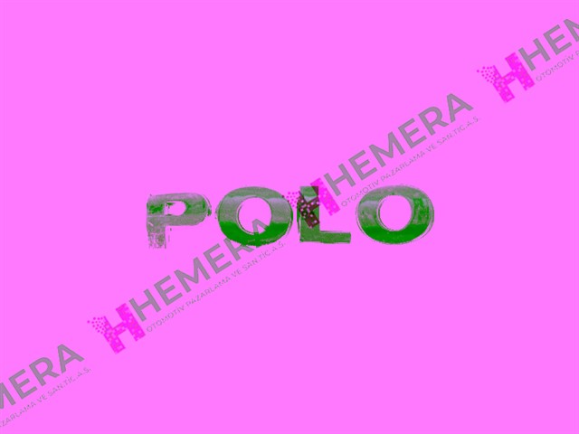 AMBLEM ARKA POLO VW POLO 2010