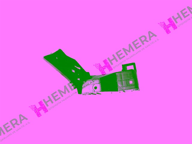 BRAKET TAMPON ARKA SOL VW POLO 2002 - 2009