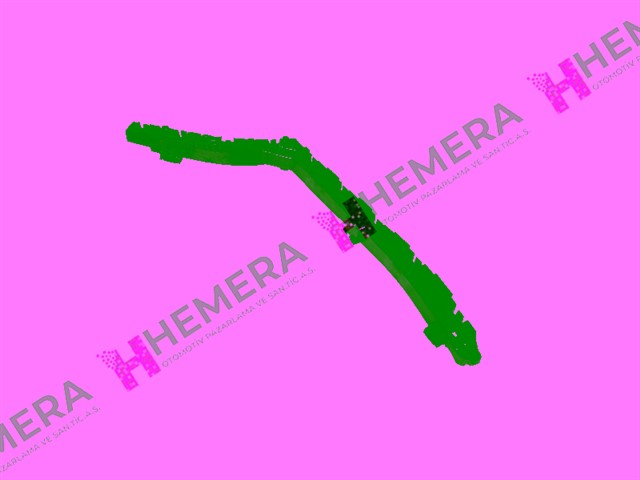 BRAKET TAMPON ARKA SAG HONDA CRV 2015