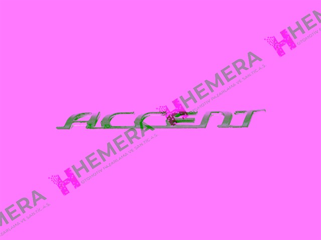 AMBLEM HYUNDAI ACCENT 2008 - 2011