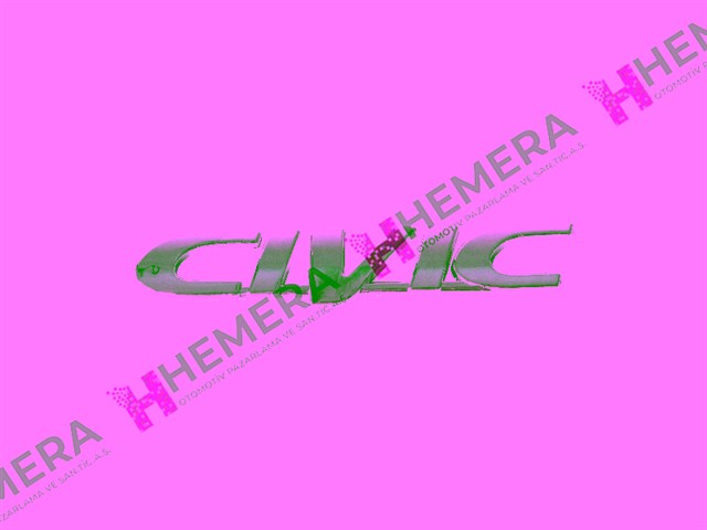 AMBLEM CIVIC HONDA CIVIC