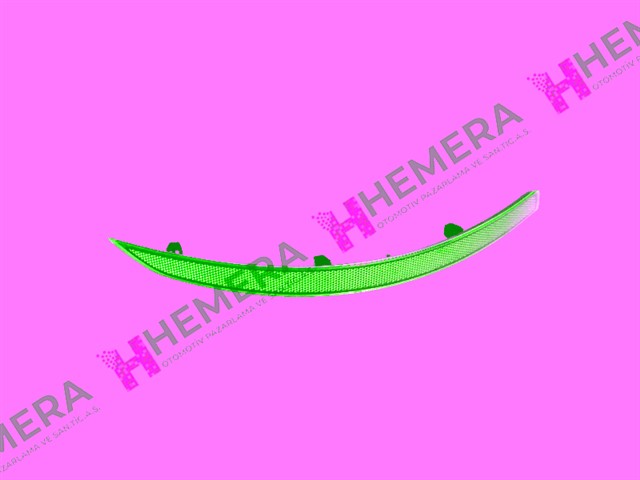 REFLEKTOR TAMPON ARKA SAG SKODA OCTAVIA 2013 - 2017