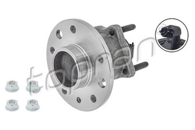 ARKA TEKER PORYASI RULMANLI ASTRA H - ZAFIRA B 1.3CDTI - 1.4 - 1.6 - 1.7CDTI - 1.9CDTI 04 5 BIJON