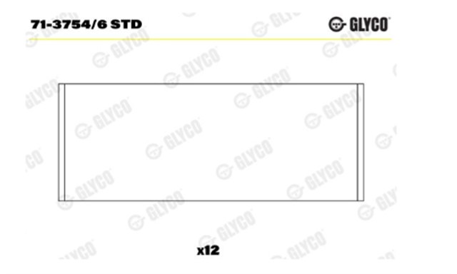 KOL YATAK VOLVO V90 S90 2.5 2.9 S80 2.9 3.0 PKW 83MM B 6304 F