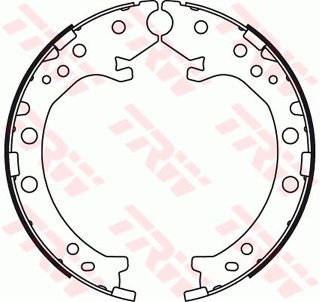 ARKA PABUC BALATA HONDA CR - V III 2.0 2.2 I - CTDI 2.2 I - DTEC 2007 2.4 I - VTEC 2009 200X35