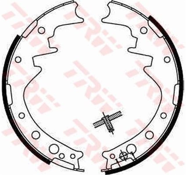 X PABUC ARKA BALATA TOYOTA HI LUX