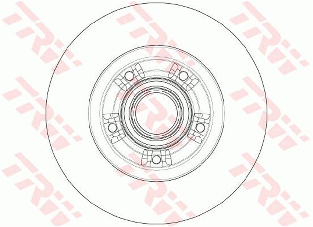 ARKA FREN AYNASI ADET RULMANLI SCENIC III - GRAND SCENIC 1.2TCE - 1.4 - 1.5DCI - 1.6 - 1.9DCI 09 FLUENCE 12 ABS LI