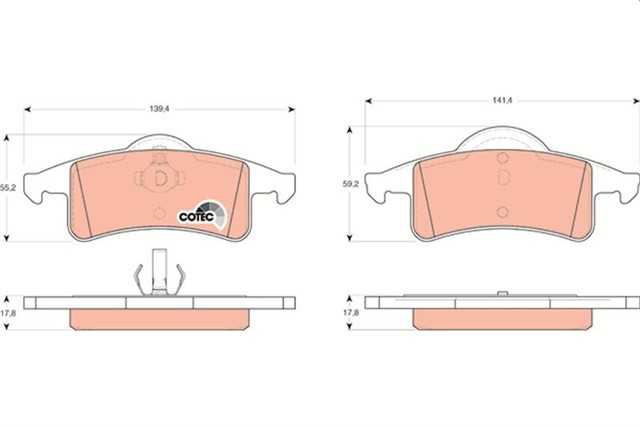 ARKA BALATA JEEP GRAND CHEROKEE 2.5 TD 95 - 01 2.7CRD 01 - 05 3.1TD 4.0 4.7 99 - 05