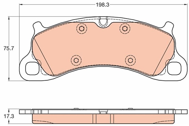 ON BALATA PORSCHE 911 CARRERA 3.8 S 4S GTS 12