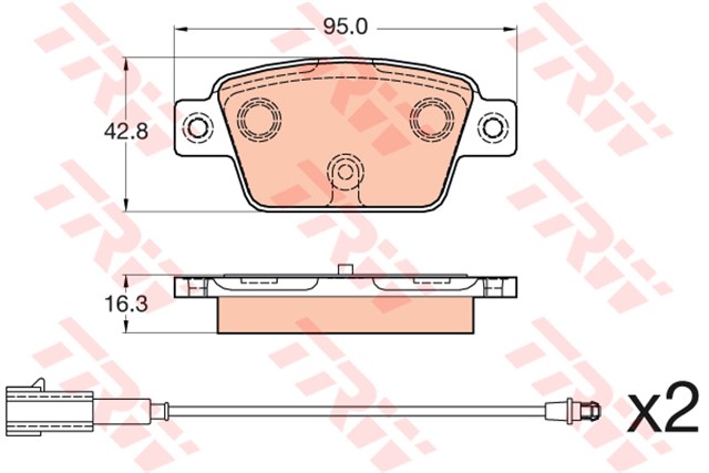 ARKA BALATA BRAVO II 1.4 - 1.4 T - 1.9 D MULTIJET 07 DELTA III 844 1.4 16V.1.6 D MULTIJET 10