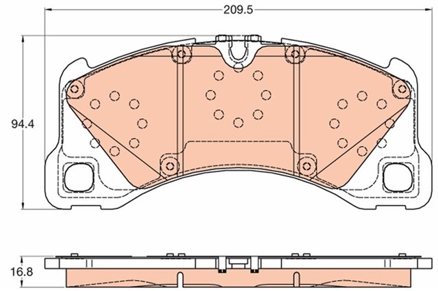 ON BALATA PORSCHE PANAMERA 4.8 TURBO S 11
