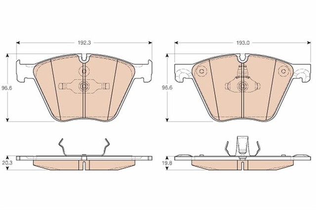 FREN BALATASI ON BMW E70 E71 F15 F01 E71 E72