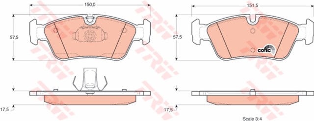 FREN BALATASI ON BMW E46 E36 91 05