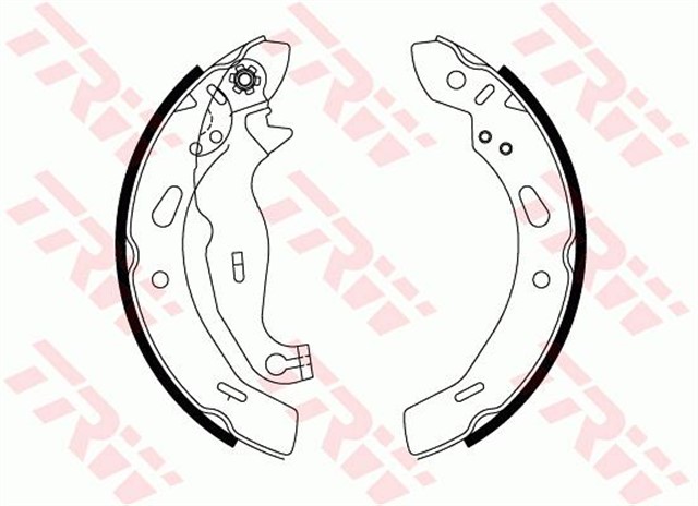 ARKA PABUC BALATA FIESTA VI 1.25 - 1.4 - 1.6TDCI 08 MAZDA 2 1.3 1.4 1.5 1.6MZR 08 200X32