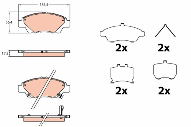 ON FREN BALATASI HONDA JAZZ 15