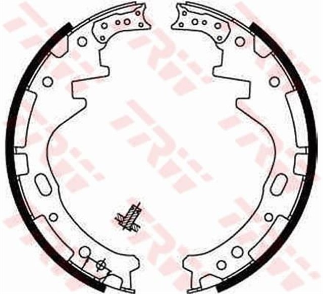 ARKA PAPUC BALATA NISSAN PICK UP 2.4 4X4 85 - 94 2.5D 4WD 85 - 88