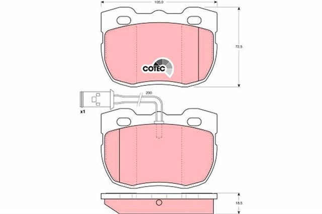 DISK FREN BALATASI ON DEFENDER 1990 DISCOVERY I 1989 - 1998 - DISCOVERY II 1998 - 2004 - RANGE I 1981 - 1994