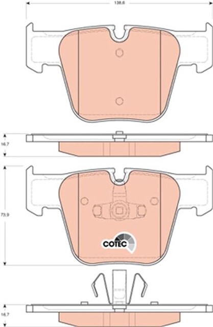 FREN BALATASI ON MERCEDES S - CLASS W221 S63 S65 AMG
