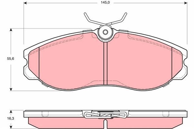 DISK FREN BALATASI ON TERRANO II 1996