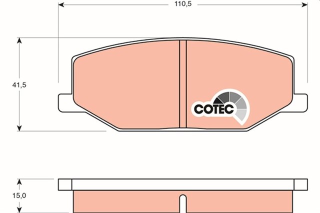 DISK FREN BALATASI ON GDB3210 JIMNY 1998 SAMURAI 1988 - 2004 - SIERRA 1981 - 1988 - SJ 410 1981 - 1988 - SJ 413