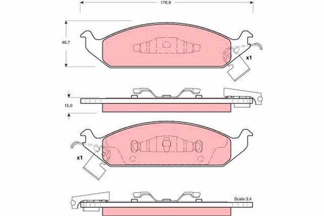 ON BALATA CIRRUS 1994 - 2000 - STRATUS 1995 - 2001