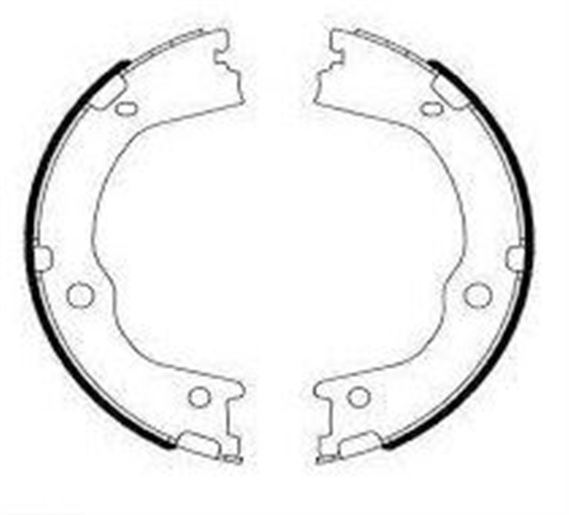 PABUCLU BALATA ARKA HYUNDAI SANTA F II CM - - - - - - - - - - - KIA SORENTO II XM 2009 - 2012