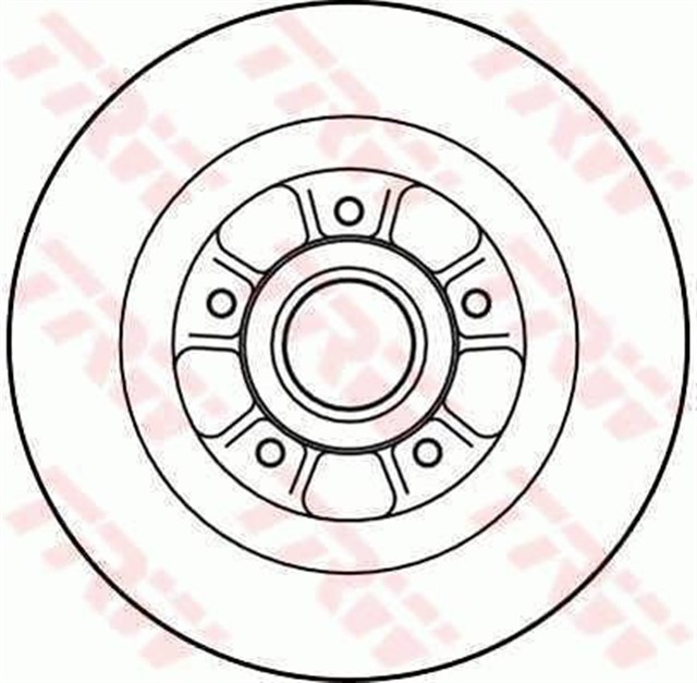 ARKA FREN AYNASI RENAULT LAGUNA II 01 07 SCENIC II 05 08 274X11X5D