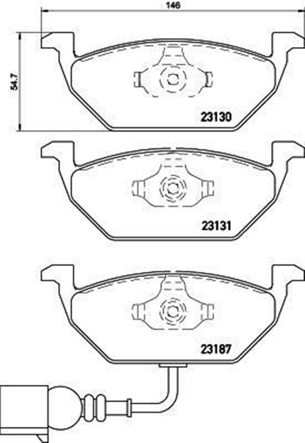 FREN BALATASI ON GOLF4 - GOLF5 - JETTA - BORA - POLO - A3 - LEON 97 - 