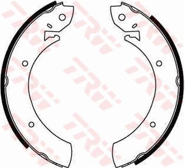 PABUCLU BALATA KITI ARKA FORD - CONSUL TURNIER GGNL - GRANADA TURNIER GGNL - GRANADA TURNIER GNU - P 1