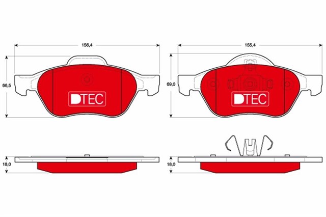 ON BALATA MEGANE II 02 SCENIC II 02 CLIO III 05 1.5DCI 1.6 16V 2.0 16V