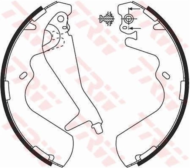 X ARKA PABUC BALATA H1 STAREX 2.4 2.5D 2.5TD 2.5TCI 2.5CRDI 97 - 07 GALLOPER 2.5TD 3.0 98 - 03 270X