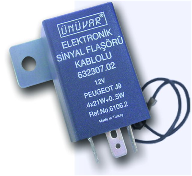 SINYAL FLASORU KABLOLU 12V J9