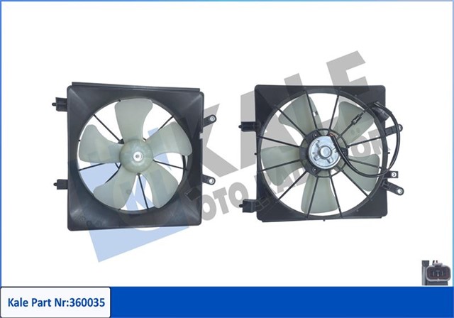 FAN GRUBU HONDA CIVIC 1.7 01 - 06 - - 12V
