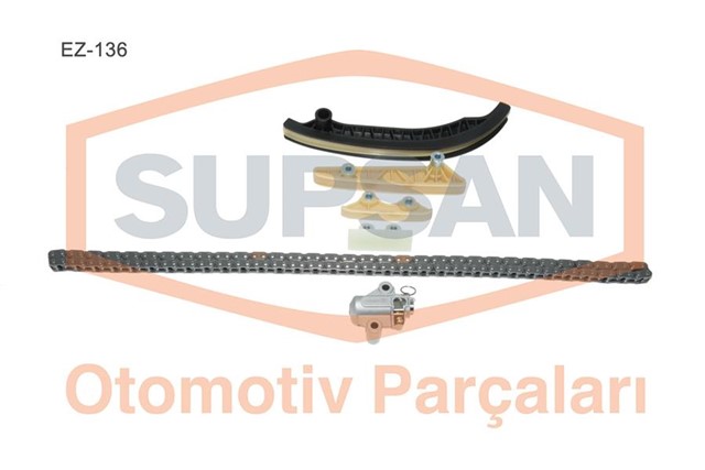 EKSANTRIK ZINCIR KITI SETI FORD TRANSIT V347 2.4TDCI 06 155PS ARKA CEKER