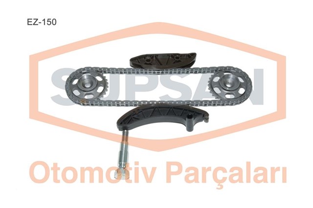 EKSANTRIK ZINCIR SETI MERCEDES OM651 X204 W246 W204 C218 W212 B906 DISLI ILE