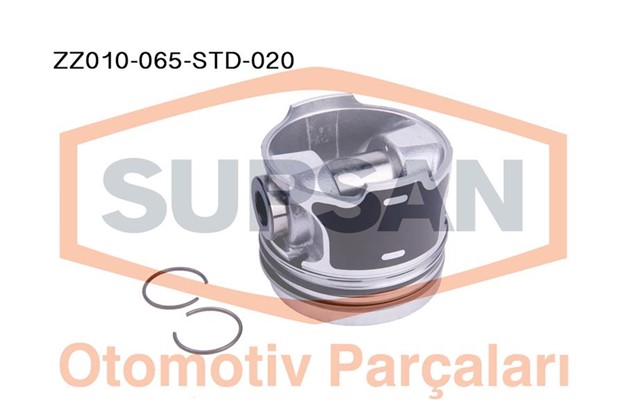PISTON RENAULT KANGOO / CLIO 1.5 DCI ENG. K9K 65BG 2002 - - 