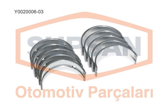 YATAK ANA FIAT DOBLO. PALIO. ALBEA. PUNTO 1.3 MULTIJET 16 V / 1.3 JTD 16V ENG. 188 A 9.000