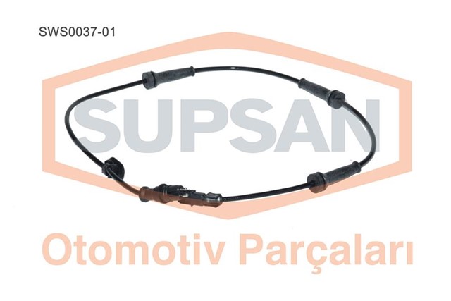 SENSOR ABS RENAULT MEGANE II 1.9 DCI F9Q800 - 1.6 16V K4M760 - 2.0 16V F4R774 - SCENIC II 1.5D
