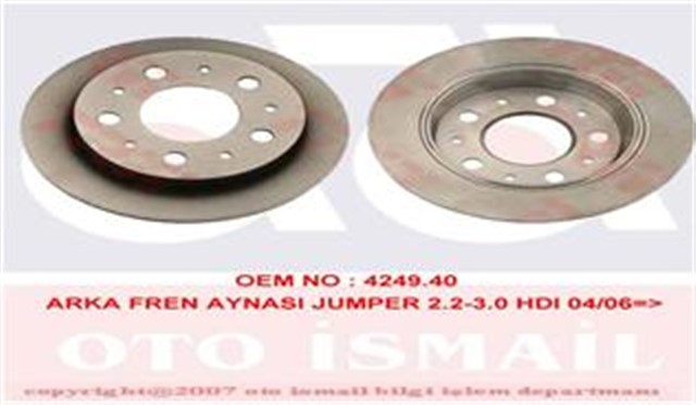 FREN DISKI ARKA DUCATO III/BOXER III/JUMPER III BM - 06 - 