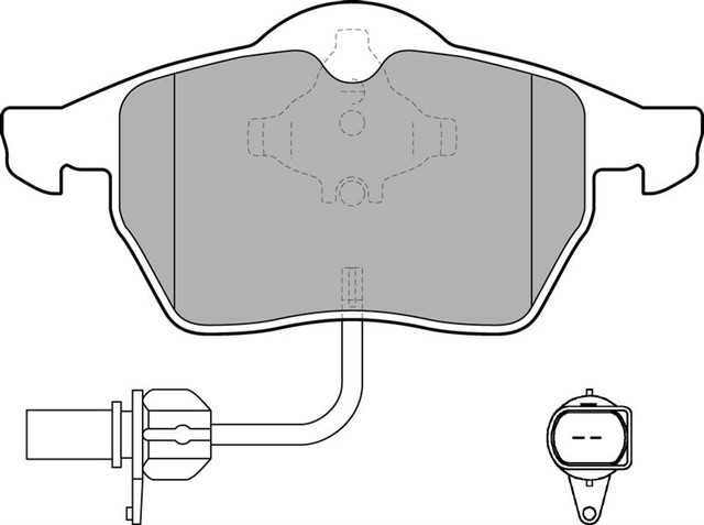 FREN BALATASI ON PASSAT - A4 - A6 97 - 04