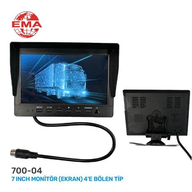 7 INCH MONITOR EKRAN 4 E BOLEN TIP