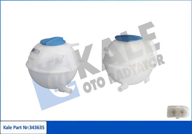 RADYATOR YEDEK SU DEPOSU [GENLESME KABI] GOLF4 - BORA - A3 - TOLEDO - LT35 97 - 04