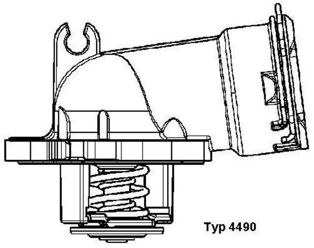 TERMOSTAT 87 C MERCEDES OM642 W203 W204 C219 W211 W212 W461 W463 W164 W251 W221 B906