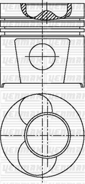 MOTOR PISTON SEGMAN STD TRANSIT 80 - 100 - 120 - 130 - 160 - 190