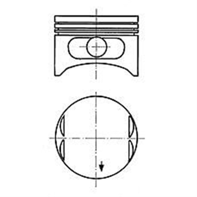 MOTOR PISTON SEGMAN 0.40 GALAXY