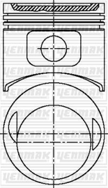 MOTOR PISTON SEGMAN STD 230E - 230GE