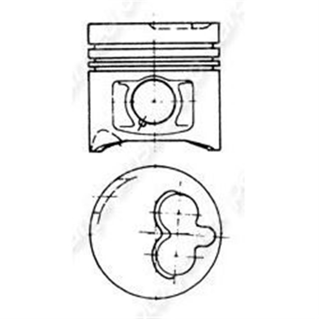 MOTOR PISTON SEGMAN 0.40 DUCATO 2.5 TD - MASTER